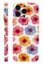 iPhone 14 Pro Max Hibiscus Protect Slim Glossy Full Covering Print Camera Protected Phone Case