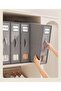 Bed Sheet Organiser, 2 Pack Bedding Storage Box with Handle and Clear Window, Foldable Bedding Organ - 3