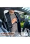 محفظة رفيعة للرجال، حامل بطاقات جلدي مزود بخاصية حجب RFID مع إغلاق مغناطيسي، تتسع لـ 12 بطاقة، ومقصورة للأوراق النقدية - 5