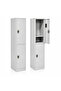 Security cabinet 2 doors gray - 2