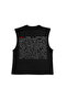 Guns N' Roses Illusion Printed Black Zero Sleeve Tshirt - 2