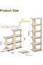 Adjustable 6-Tier Vertical Shoe Rack, Space-Saving Compact Shoe Organizer for Closet, Entryway and B - 3