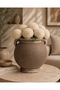 Elora Textured Decorative Vase with Antique Handles - 2