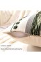 2 Pack Boho Throw Pillow Covers, Striped Chenille Covers, Farmhouse Decorative Cushion Cases - 3