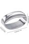 Garlic Press Stainless Steel Manual Ginger Mincer Cooking Tools | Kitchen Garlic Grinder Ginger Crus - 5