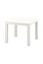 Side table, white, 55x55 cm