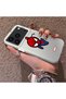 iPhone 17 Pro Compatible Silicone Edge Hard Back Case Couple Phone Case Spider Man Patterned - 2