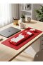 Red Wireless Jedel Keyboard Mouse Combo 3-in-1 Set with Free Mouse Pad 2.4GHz Silent Ergonomic Office Desk Set, Gaming Combo - 4