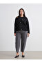 Esvab • Modern & Distinctive Plus Size V-Neck Women's Knitwear Cardigan - 2