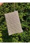 Glittery Gold Star Embroidered Star Women's Quilted Portfolio Handbag & Clutch Zb002 - 3