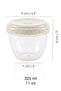 4-Piece Food Storage Set - Freezer and Microwave Safe Mother-Baby Milk Container 325ml with Food Spoon as a Gift - 7