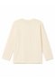 Boy's Cream Printed Crew Neck Long Sleeve T-Shirt - 2
