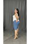 High Waist Pocket Detailed Cotton Fabric Capri, Suitable for Large Sizes - 2