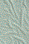 Mint Green Tiny Daisy Patterned 70X150 Beach Towel - Digital Printed Bath Towel - 2
