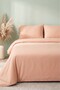 Soft Orange 100% Cotton Ranforce Double Duvet Cover Set – 4 Pieces