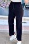 Loose Cut Muslin Linen Trousers 6Y360