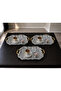 Luxury 3-Handle Silver Royal Model Stainless Steel Serving, Promise, Engagement, Tea, Coffee Presentation Tray