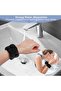 Facial headband+wristband 3pc absorbent makeup cleansing set. - 2