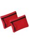Wallets 2pc 12x9x1cm Oxford zippered mini key pouch.