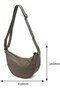 Hobos and Shoulder Bag, Crossbody Bag, for Women and Men, Adjustable Waist Bag, Small, School, Al - 3