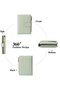 Women's compact RFID wallet zippered compartment. - 2