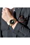 Men's Gold Stainless Steel Watch, Black Dial | Trn-Ss45g - 2