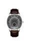 Men's Stainless Steel Watch, Black Dial | Trnd-M43-Bk