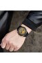 Men's Black Stainless Steel Watch, Cedar Brown Dial | Trn-M43b - 2