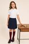 Unisex Children's 2-Piece Polo Collar Short Sleeve School T-Shirt - 2