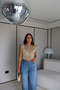 Sparkling Blouse with Padded Shoulders - 2
