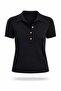 Black Polo Neck Short Sleeve Knitwear 140616
