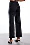 Black Elastic Waist Straight Cut Jeans 761 - 4