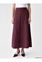 Rmz Gi̇yi̇m Farkiyla Modal Blend Flared Skirt with Waist Drawstring - 2