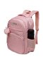School Backpack Waterproof Book Bag with Compartments and Doll Pendant for Kids, ( PINK ) - 6