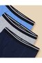 Boys Assorted Blue and Grey 3-Pack Boxer Briefs - 2