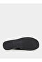 Black Flat Flip-Flops with Gold Tone Metallic Detail - 6