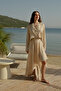 Tencel Linen Asymmetrical Skirt - 2