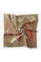 Velora Scarf Brush Pattern Pomegranate Flower - 5