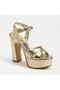 Desire Double Platform Women's Evening Dress Shoes - 3