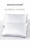 2 Pillows with Air-Conditioned Air Channels 50X70 – 100% Cotton Quilted Double Piping