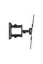 Full Motion TV Wall Mount For 32 - 55 Inch Screens Black - 3