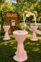 Dertsiz Tied Bistro Tablecloth - Wedding Event Organization Hotel Restaurant Cocktail Table Cover
