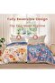 MSGKV Boho Throw Blanket 100% Cotton Blankets for Bed Couch 60'x80', Soft Fall Mexican Blanket Trave - 4