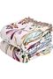 MSGKV Boho Throw Blanket 100% Cotton Blankets for Bed Couch 60'x80', Soft Fall Mexican Blanket Trave
