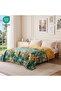 MSGKV Boho Throw Blanket 100% Cotton Blankets for Bed Couch 60'x80', Soft Fall Mexican Blanket Trave - 7