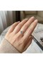 Blue Moon Star Detailed Adjustable Women's Ring - 2
