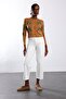 Ecru Belted Baggy Jean 3010 - 2