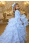 Floral Princess Evening Dress - 2