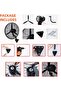 Industrial Wall Fan –26-Inch, 230W Heavy-Duty Metal Fan for Factory, Warehouse, Garage, Workshop – HK-ST-65 - 2