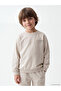 Rmz Gi̇yi̇m Farkiyla Letter Printed Boys' Tracksuit Set - 2